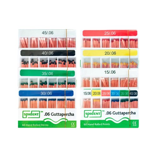 Gutta Percha Points Permanent Root Canal Filling Material