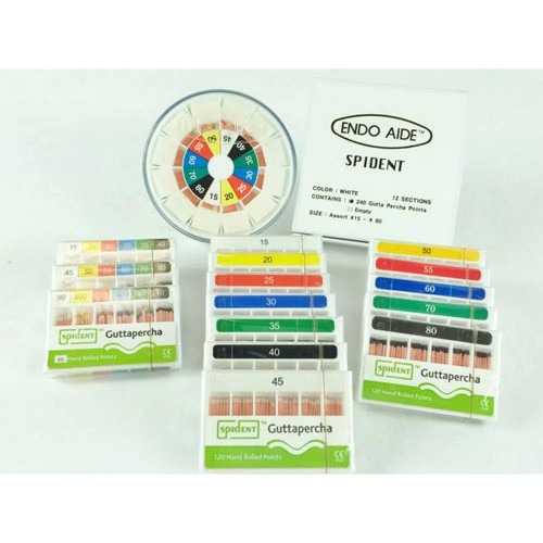 Gutta Percha Points Permanent Root Canal Filling Material