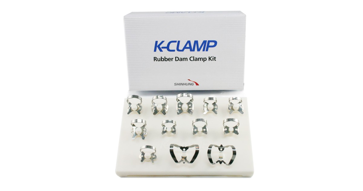 KCLAMPS Kit Rubber Dam Clamps