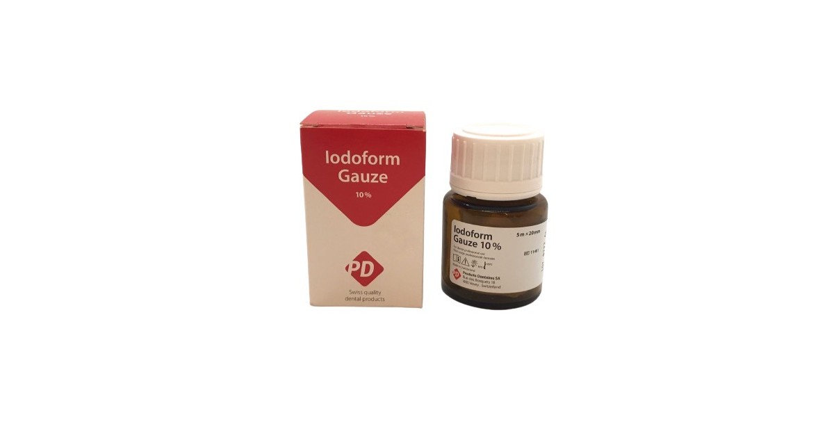 Iodoform Gauze 10 Surgical Dressing